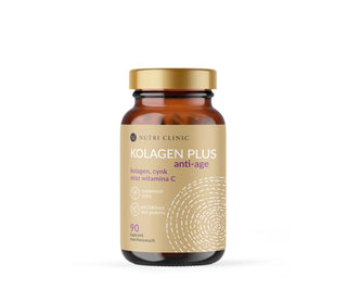 Collagen plus anti-age kapsle s kolagenem zinkem a vitamínem C Nutri Clinic 90 kapslí - 1