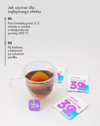 Očistný detoxikační čaj na noc, který vám pomůže usnout Hello Slim Oh!Tomi - 2