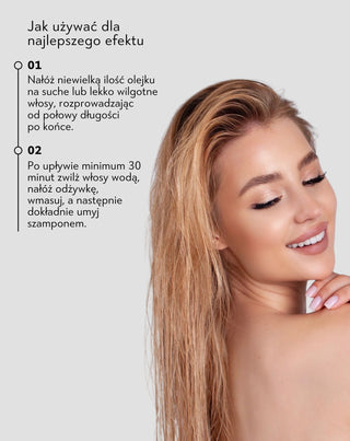 Olej na vlasy s komplexem 10 vyživujících olejů Oiltense 50 ml Halier - 3