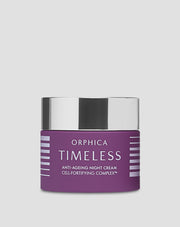 Hydratační krém na noc Timeless vhodný na vrásky s pupečníkem asijským Orphica 
