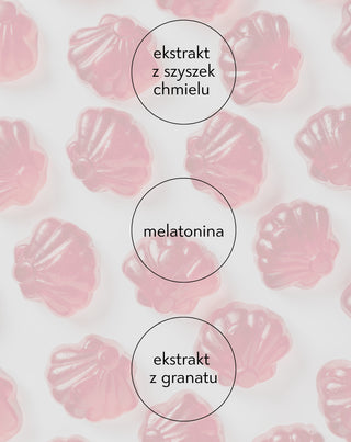 Želé s melatonínem s vitamíny pro děti a dospělé  na spánek, třešeň Super Sleep Oh!Tomi 60 ks - 3
